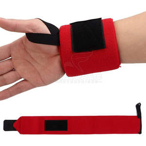 Muñequeras de entrenamiento físico de alta calidad, muñequeras de entrenamiento de gimnasio, muñequeras de levantamiento de pesas personalizadas - Product Image 3