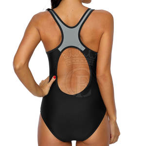 Traje de baño de manga larga de último diseño para mujer 2025, traje de baño de manga larga de Color sólido - Product Image 3