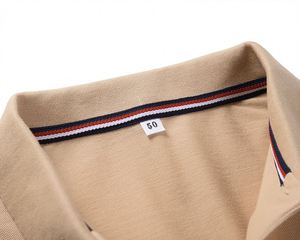 Camiseta Polo ajustada de manga corta para hombre de verano a la moda, camiseta Polo deportiva de secado rápido para hombre - Product Image 3