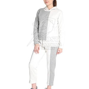 <b>Women</b> Two Piece Tracksuit Hooded <b>Fleece</b> Sweatshirt Full Length <b>Jogger</b> Pants Casual Winter Set - Product Image 6
