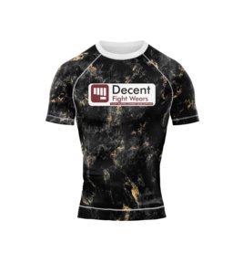 Ensemble de protection contre les éruptions cutanées avec impression personnalisée Jiu Jitsu BJJ MMA Shorts de combat pour hommes - Product Image 1