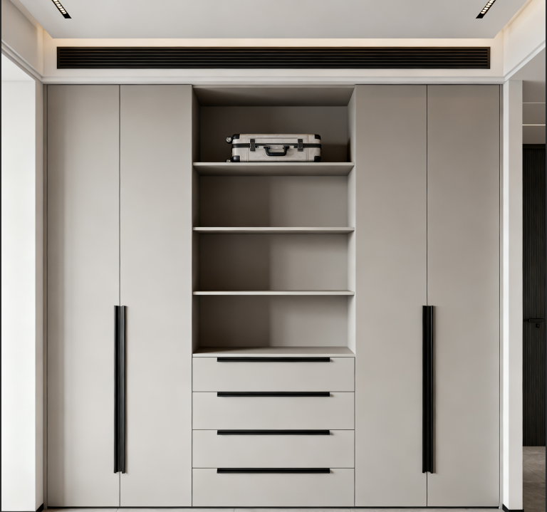 Comprehensive Bedroom Wardrobe Furniture Set Including