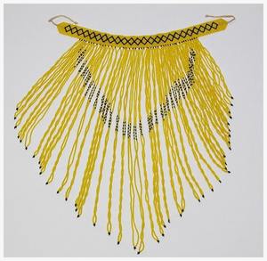 ต่างหูแฟชั่นสไตล์โบโฮสุดหรูสำหรับผู้หญิงต่างหูลูกปัดจี้โมเสกปรับแต่ง GC-NK-418ได้คุณภาพสูงทำด้วยมือ - Product Image 3