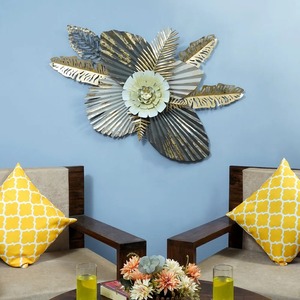 Metal Wall Art Modern Design Iron Metal Wall Art Panel Superb Outdoor Home <b>Decorative</b> Hanging for Interior Use - Product Image 1