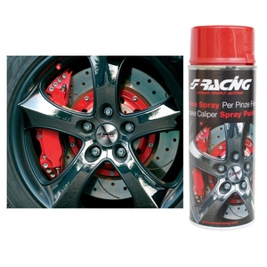 Pinze freno e motore verniciati a spruzzo di rosso - Product Image 1