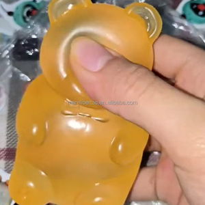   Oso de Goma Gigante Blandito: Juguete Sensorial Divertido para Aliviar el Estrés, Oso Suave Relleno de Azúcar para Apretar - Product Image 5