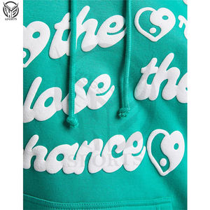 Sudadera con Capucha Corta Holgada de 600 Gsm, 100% Algodón, con Botones, Personalizable, Unisex, Talla Grande, Forrada con Forro Polar Ecológico - Product Image 4