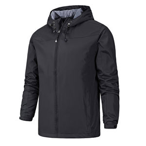 Chaqueta cortavientos de tamaño personalizado para hombre tela de lona transpirable con forro cómodo nuevo diseño largo para invierno - Product Image 5