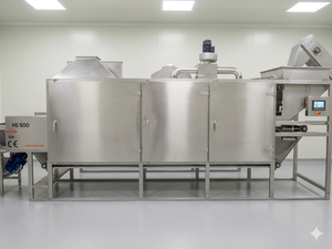 SUISER MAKINE <b>Nut</b> Roasting <b>Machine</b> 600 Kg/h Stainless Steel - Product Image 3