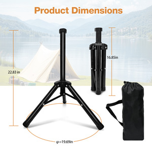 Soporte de Trípode Portátil Resistente para Camping, Precio de Fábrica, Kit de Soporte de Montaje de Satélite Ajustable para Exteriores, Soporte para Starlink Mini - Product Image 1