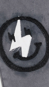 Ensemble survêtement à patch personnalisé, sweat à capuche court surdimensionné et joggers pour hommes femmes, tenue deux pièces esthétique vintage - Product Image 3