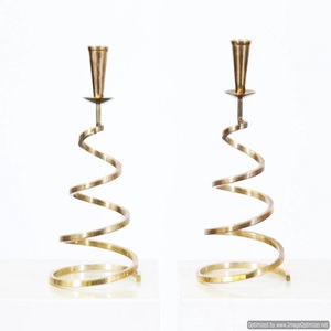 Portavelas de decoración navideña Nuevo moderno Nuevo color dorado y gris con diseño de diferentes formas 3 portavelas a bajo precio - Product Image 6