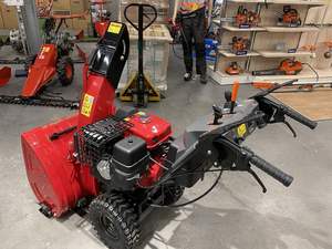 Mini souffleuse à neige industrielle DIY, pousseur hydraulique, alimentée à l'essence/au gaz, balayeuse à neige manuelle, moteur sans balais, origine de l'usine, pas cher - Product Image 2