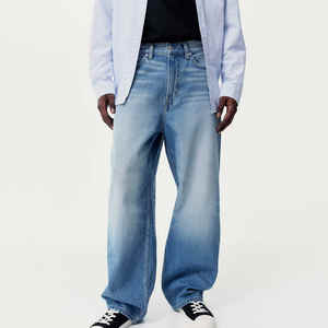 Pantalones vaqueros de mezclilla para hombre, a la moda, cómodos, ajustados, de corte regular, elásticos, de ajuste clásico, ropa informal duradera - Product Image 4