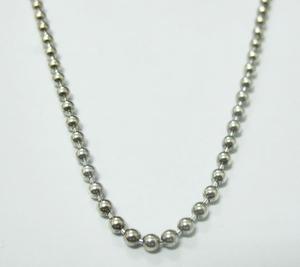 เงิน 925 สร้อยคอลูกบอลปรับระดับได้ออกแบบโซ่เครื่องประดับขายส่งโรงงานในประเทศไทย - Product Image 1