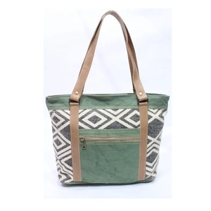 Gots certificado fábrica venta al por mayor promocional logotipo personalizado 100% puro algodón bolsas de lona de compras para las mujeres moda ecológica - Product Image 6
