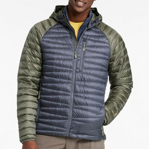 Chaqueta Acolchada de Invierno para Hombre de Alta Calidad con Capucha, Resistente al Viento, Transpirable, Ecológica, Servicio OEM, Tejido de Poliéster/Algodón - Product Image 2