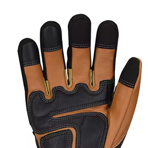 Guante mecánico Guantes de trabajo de seguridad con gran agarre Protección contra impactos Guantes protectores contra impactos Antivibración - Product Image 6