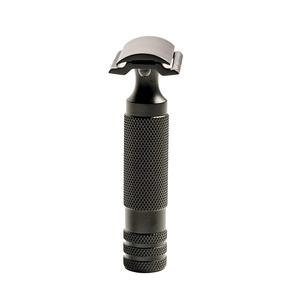 <b>Black</b> Matte Heavy Duty Short Handle Wet Shaving Safety Razors Custom logo Changeable Blade Stainless Steel Double <b>Edge</b> Razor - Product Image 1