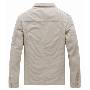 OEM Customized Service Cotton Fabric Breathable Long Sleeves <b>Canvas</b> Men's <b>Jackets</b> Man <b>Jackets</b> <b>Jacket</b> for man - Product Image 2