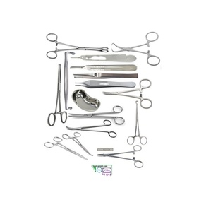 Juego Quirúrgico de Acero Inoxidable con Certificación CE de 25 Piezas para Hernia y Apendicectomía - Product Image 1