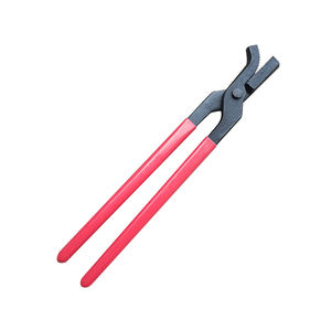 Outil de maréchal-ferrant fabriqué à la main vente en gros de griffes de sabot à mâchoires incurvées revêtement en poudre noire forgée - Product Image 6