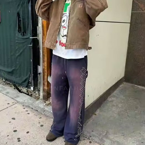 Style de travail hommes pantalon décontracté avec tissu solide et ajustement facile idéal pour la routine dans le prix de gros - Product Image 5