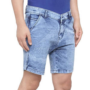 กางเกงขาสั้นกางเกงยีนส์สำหรับผู้ใหญ่สำหรับผู้ชายกางเกงขาสั้นระบายอากาศได้ดีน้ำหนักเบาออกแบบได้ตามต้องการ - Product Image 5