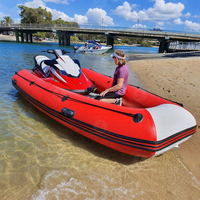 Jet-ski personnalisé, nouveau design, bateau à moteur, jet-ski, bateau pneumatique gonflable avec un bateau pneumatique pour des déplacements aquatiques agiles