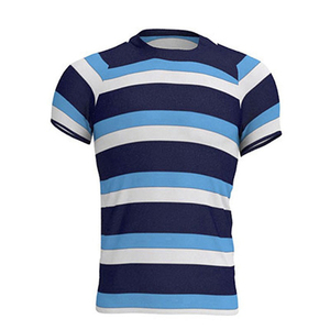 Ensemble d'uniformes de rugby personnalisés de haute qualité, unisexe, respirant, écologique, à séchage rapide, en jersey polyester sublimé - Product Image 1