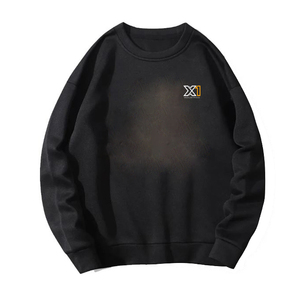 Sudaderas de mujer lisas de color sólido de diseño personalizado/sudaderas de mujer de manga larga informales sólidas de gran tamaño - Product Image 1