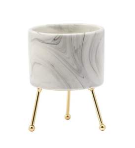 Jardinière en marbre personnalisable pour la décoration de la maison, ajoute une touche sophistiquée aux espaces de vie - Product Image 4