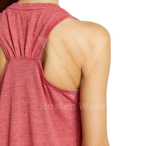 Haute qualité tissu extensible respirant séchage rapide dames Yoga débardeurs creux coupe manches avant Fitness Gym porter débardeur - Product Image 6