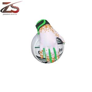 Meilleure vente de gants de football gaélique de haute qualité Prix optimal Extérieur Applicable Matériau en cuir Gants de gardien de but Pakistan - Product Image 3