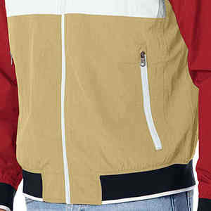 Design personnalisé hiver logo avant coupe-vent coupe ajustée haute qualité blouson bombardier en cuir pour hommes vêtements de rue décontracté uni - Product Image 6