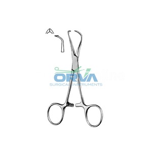 Fórceps de abrazadera de toalla médica de alta calidad Curved 4,5 "Mango de bloqueo Instrumentos quirúrgicos Fórceps de arteria dental - Product Image 6