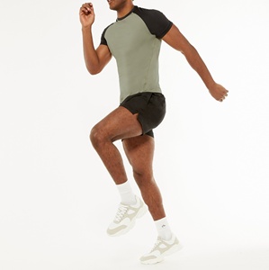 Décontracté High Street hommes t-shirt été hommes vêtements et shorts ensembles à manches courtes hauts costume de sport surdimensionné hommes ensembles - Product Image 2