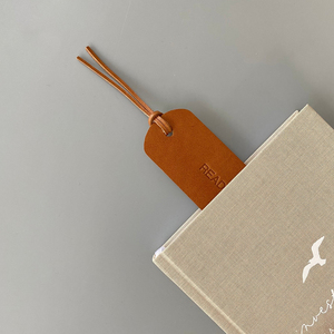 Marcapáginas de papel impreso personalizado de alta calidad, marcapáginas de biblioteca de cuero estampado en papel de aluminio, diseño de marcapáginas 3D - Product Image 5