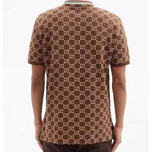 Venta al por mayor de algodón de tela cómoda mejor precio hombres polos tamaño personalizado último diseño impresión polos uso para hombres - Product Image 2