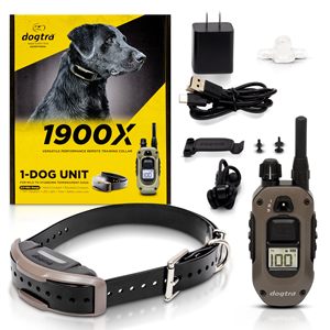 Système d'entraînement à distance mains libres pour 1 chien Dogtra 1900X, neuf et original - Product Image 1