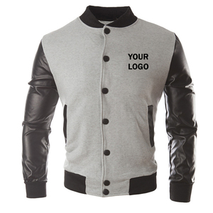 Plus Size Men's Versity College <b>Jackets</b> Wholesale Blank Varsity <b>Jackets</b> Custom logo Plain Letterman Varsity <b>Jacket</b> for Men 2024 - Product Image 1