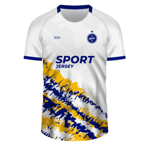Maillot de football en polyester de haute qualité pour les fans Vente en gros Vêtements de sport imprimés confortables légers à séchage rapide pour l'entraînement - Product Image 4