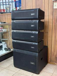 Sistema de Altavoces Line Array Profesional con Doble Subwoofer de 18 Pulgadas, Amplificador de Potencia y Set Completo para Profesionales (2) - Listo para Enviar - Product Image 2