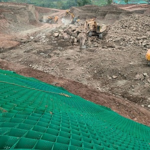 Grille de stabilisation de gravier en géocellules pour allée en gravier, <span class=keywords><strong>sol</strong></span> en béton en nid d'abeille, briques, travaux solides - Product Image 3