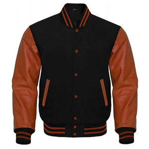 Chaquetas de béisbol Winter & Casual Wear, chaqueta universitaria personalizada con logotipo impreso para hombre, venta al por mayor, precio barato, venta al por mayor - Product Image 1