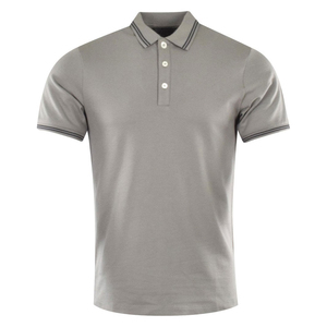 Nouveaux polos respirants anti-boulochage personnalisés de couleur unie polos pour hommes vente en gros polos décontractés unis de haute qualité pour hommes - Product Image 1