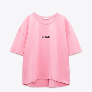 2025ทีเชิ้ตผู้หญิงแขนสั้นโอเวอร์ไซส์ลำลองคอกลมทรงหลวมเสื้อยืดแฟชั่นเทรนนิ่ง - Product Image 1