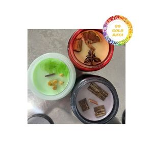 ชามเทียนกะลามะพร้าวธรรมชาติแบบเวียดนามทำมือสำหรับตกแต่งและทำจากน้ำมันหอมระเหย - Product Image 1