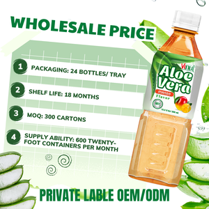 Jugo de Aloe Vera y Maracuyá de 500 ml, Muestra Gratuita, Refresco Tropical, Listo para el Mercado, Fábrica OEM ODM en Vietnam - Product Image 6