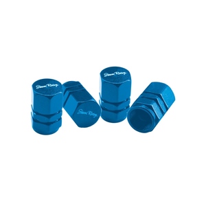 Bouchons de valve hexagonaux bleus - Product Image 1